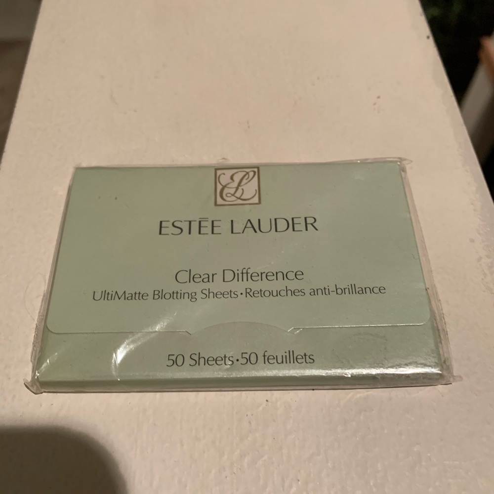 Estee Brand new Clear difference 50 blotting sheet
